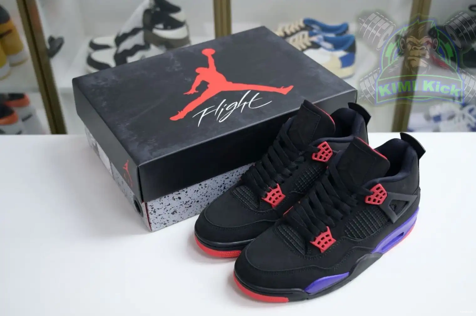 Air Jordan 4 nrg Kimikick Jordan raptors （2018） retro 0611